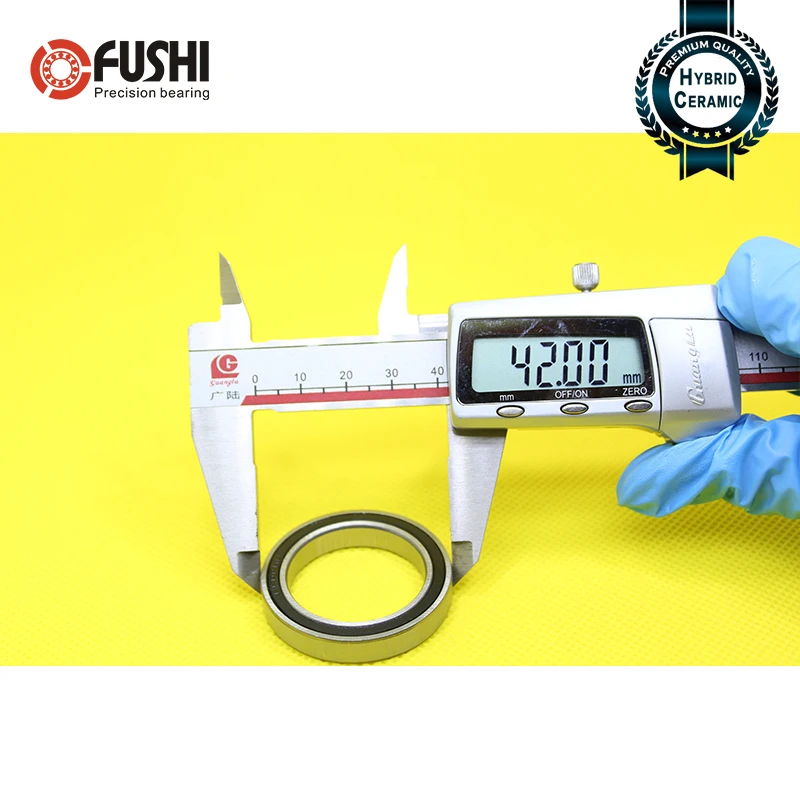 6806RS Hybrid Ceramic Bearing 30*42*7 mm ABEC-5 1PC Bicycle