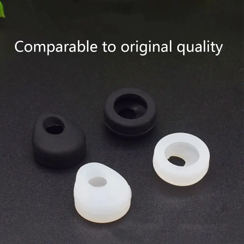 1 Pair Ear Tips Buds Silicone Earphone Earbuds Earhooks Eartips Replacement for Jabra EASYGO EASYCALL Wireless Bluetooth Headset |