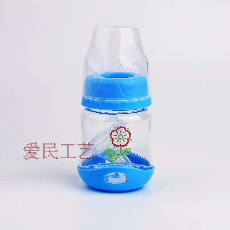 Красивая Детская Бутылочка для новорожденных чашка дети учатся для кормления питья бутылка дети бутылки для сока и воды 80 мл
