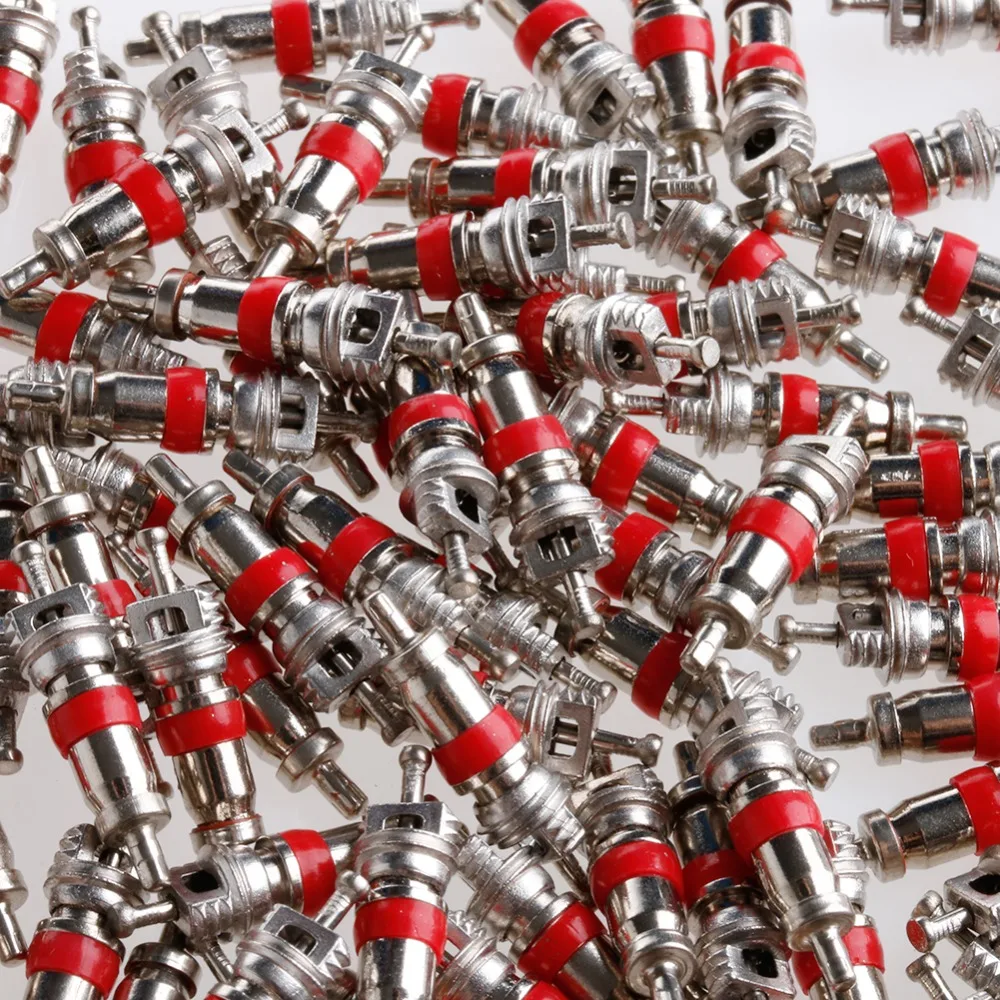 

100Pcs/Set Car Truck Replacement Tire Tyre Valve Stem Core Part New
