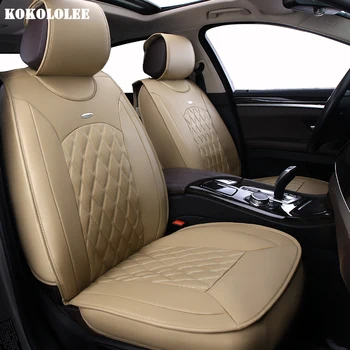 

KOKOLOLEE pu leather Car Seat Covers For Mitsubishi All Models ASX Lancer SPORT EX Zinger FORTIS Outlander Grandis accessories