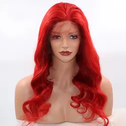 Eversilky красный парик синтетические волосы на кружеве человеческие Искусственные парики для черный для женщин Бразильский средства ухода за