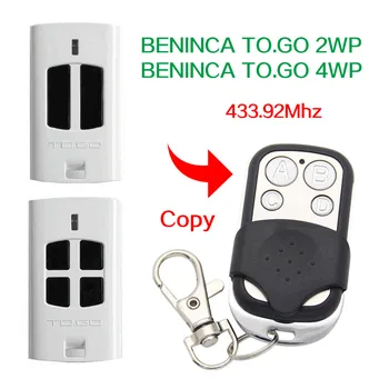 

BENINCA TO.GO2WP / TO.GO4WP remote control transmitter fob