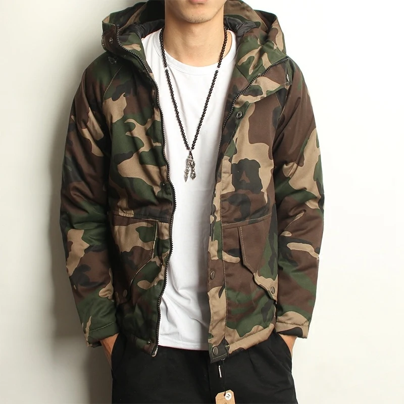 Men's Japanese retro wild winter thick cotton jacket 2016 new men's