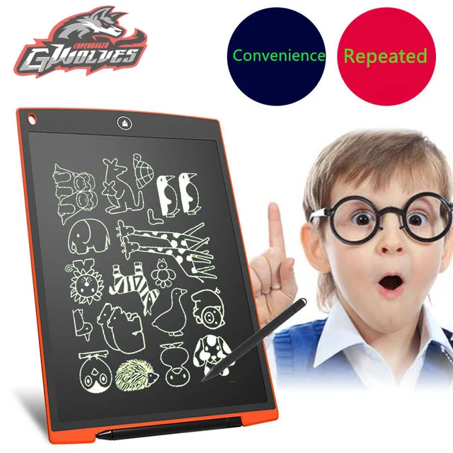 Детская электронная доска для рисования с ЖК экраном|learning education|toys boardkids drawing tablet |