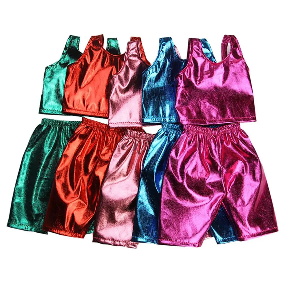 

18 Inch For 18inch doll Girls Doll Glittering Doll Clothes Suit Fit 43cm Baby Doll Clothes For The Children Best Gift