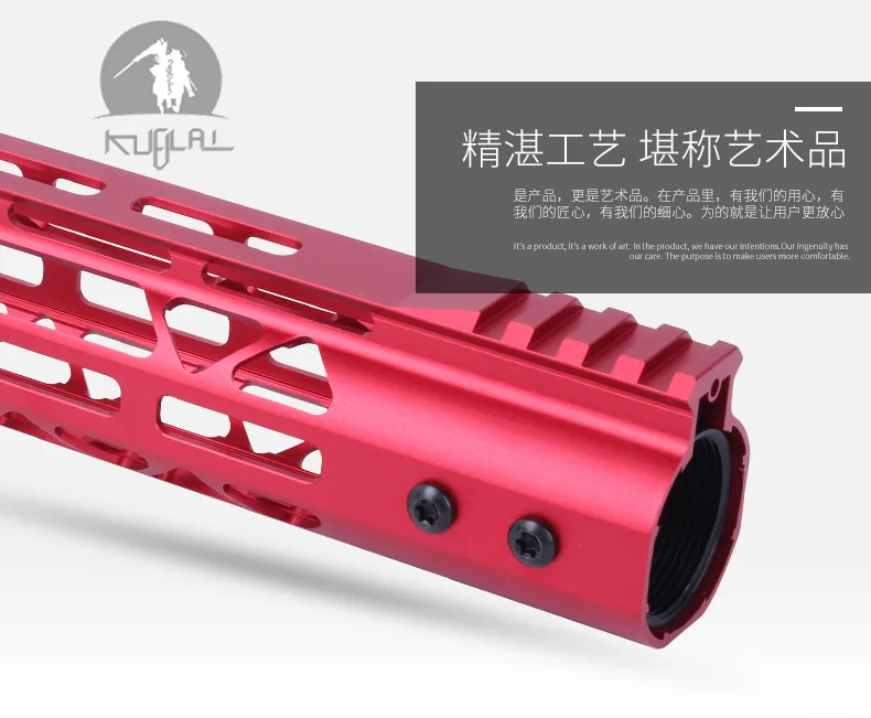 1 шт. 1" 12" 1" дюймов NSR Handguard AEG M-lok реечное трубчатое цевье Forend баррель легкий крепление Пистолет Аксессуары для охоты