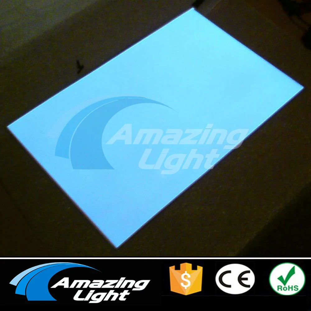 LED 자동차 스티커 El 포스터 패널, A1(597x840mm), AC80-240V 인버터 포함, 무료 배송