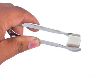 

300pcs Mini Ice Clamp Stainless Steel Coffee Sugar Tongs Bar Tool Barbecue BBQ Clip Kitchen Accessories Portable wen6419