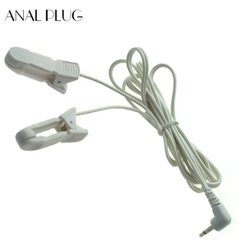 Electric Shock Ear Clamps Nipple Clamps Erotic Toy Electro Clitoris Clip Ear Clip Sex Products