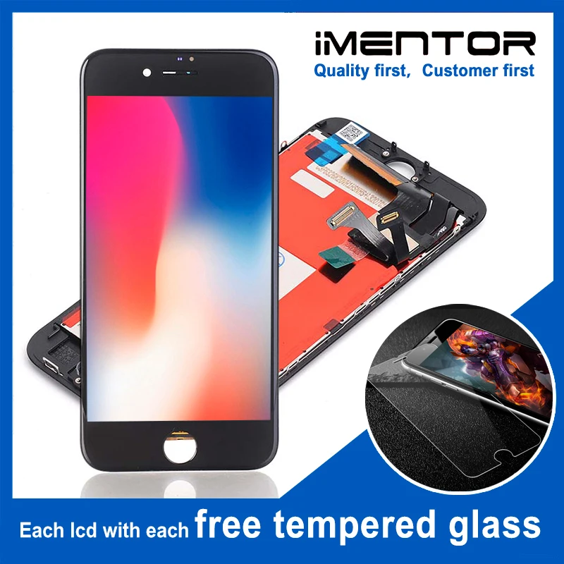 10 шт. TIANMA lcd для AAA iphone 5 5S 5C SE 6 6P 6S 6SP 7 7P 8 8P экран дигитайзер с сенсорным дисплеем в сборе