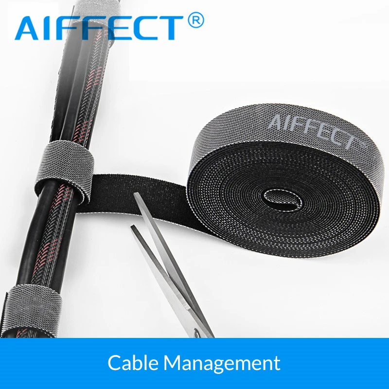 AIFEECT 5 шт. нейлон кабель органайзер для провода Кабельный проводов управление