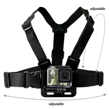 Front Chest Strap Sport Action Camera Accessories for GoPro Hero 4 3+ 3 2 1 Xiao Yi SJCAM SJ5000 SJ4000 Wifi SJ6 SJ7 4K Mini Cam