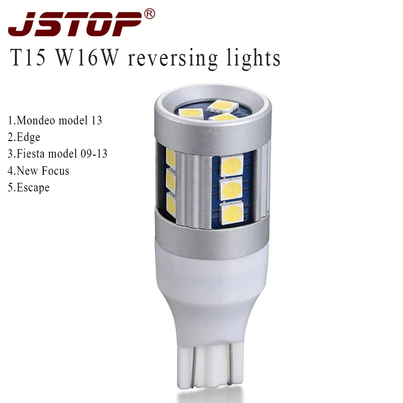 JSTOP high quality Autolamp canbus led Car Reversing Lights 3030smd