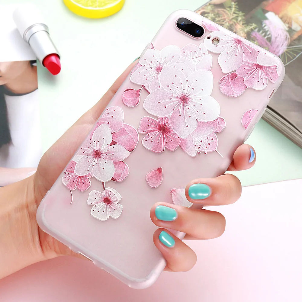 Iphone S Plus Flower Case Iphone S Plus Flower Case