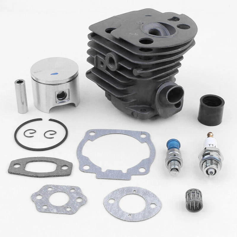 

Carburetor Chainsaws Cylinder Piston Kit 46mm Gasket Spark Plug Parts Accessories Replacement Outdoor For Husqvarna 50/51/55