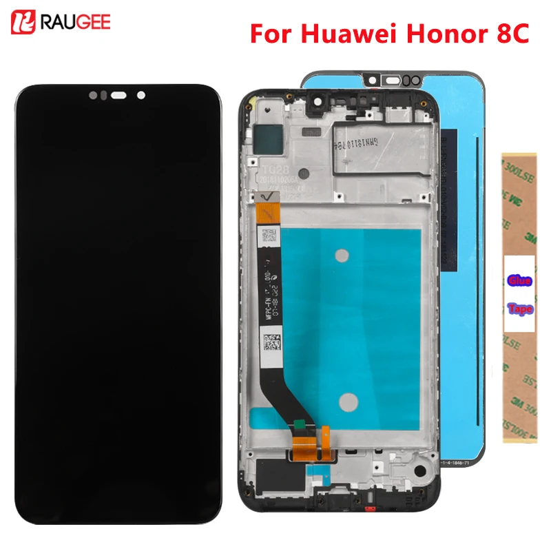 

Raugee LCD Display For Huawei honor 8C Lcd Display Touch Screen New Digitizer Assembly Replacement Screen For huawei honor 8C