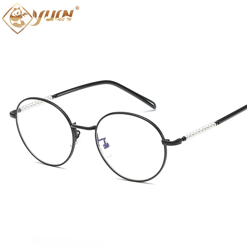 

Round Metal Frame glasses clear lens fashion eyeglasses optical unisex computer eyewear 086