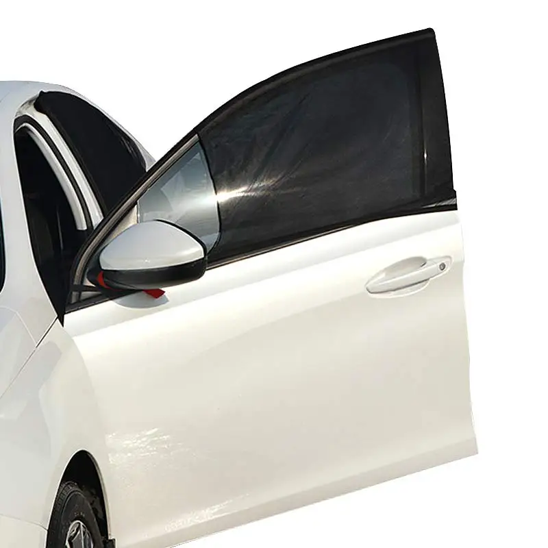 

2PCS/Lot Auto Car Vehicle Window Mesh Shield Sunshade Visor Net Mosquito Repellent UV Protection Anti Mosquito Window Covers