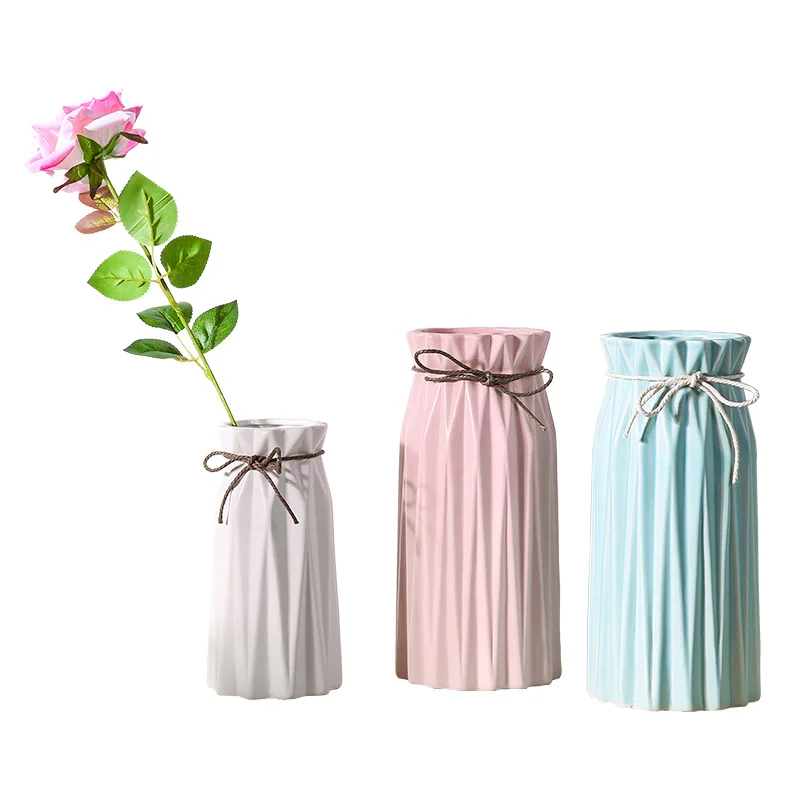 

Colored Hemp Rope Ceramic Vase Ornament Simple Ceramic Vase Desktop Craft Creative Home Soft Decoration Gift Furnishing Articles
