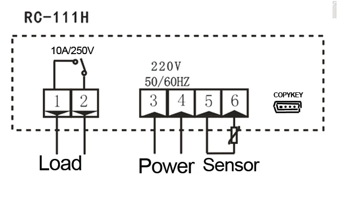 RC111H250A10A-220V COPYKEY