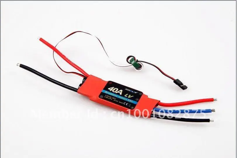 RC AIRPLANE ESC  40A    BRUSHLESS MOTOR ELECTRONICS SPEED CONTROLLER