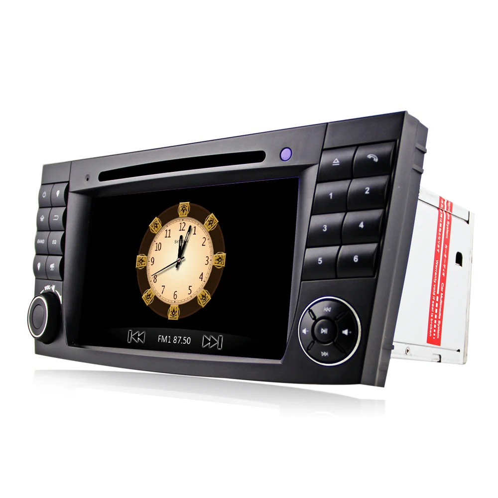 Excellent Eunavi 2 Din Car DVD Radio Player GPS navigation for Mercedes/Benz W211 W219 W463 CLS350 CLS500 CLS55 E200 E220 E240 E270 E280 2