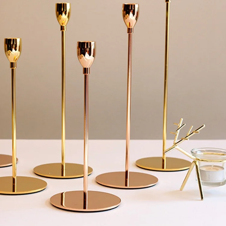 tall candle stands for weddings