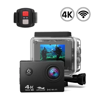 

Ultra HD 4K WiFi Action Camera with 2.4G Remote Control Go Waterproof pro DV DVR Video Recorder Sport Camera for Travel Climbing
