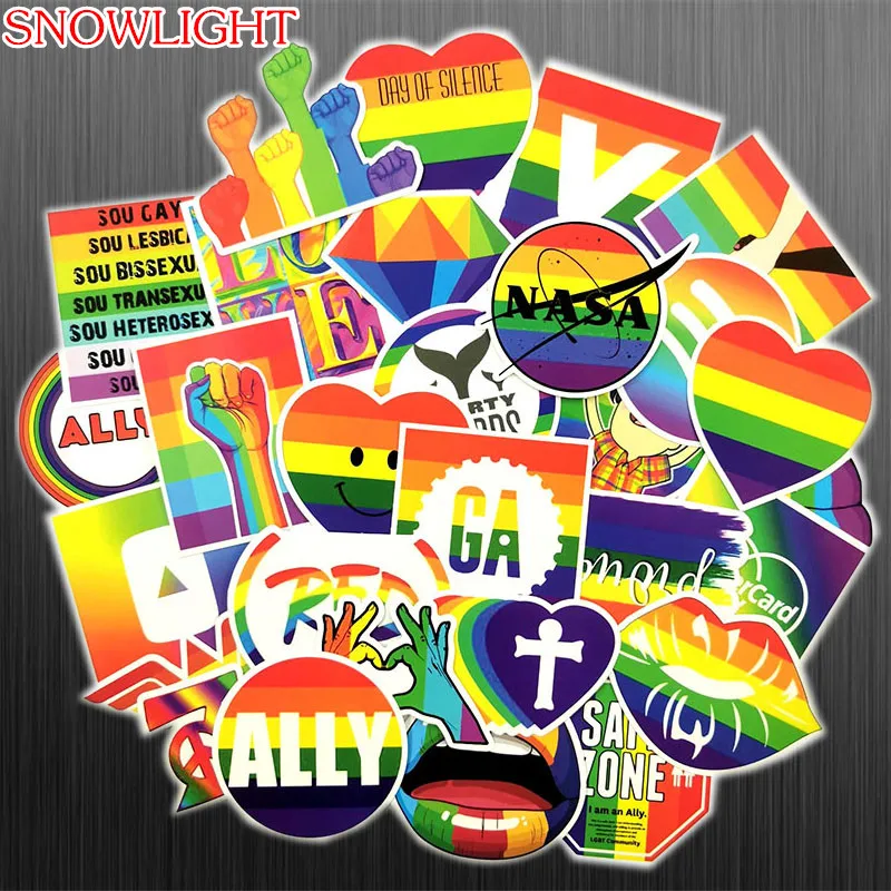 

50PCS Rainbow STYLE Tide Brand Retro Travel Anime Decals Stickers For Skateboard Guitar Refrigerator Laptop Graffiti Sticker