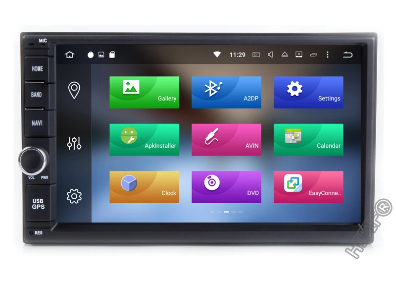 Sale 2 Din Octa Core Android 9 Car Radio GPS Navigation Autoradio System 4GB RAM 32GB ROM Support TPMS 3G WIFI DAB OBD DVR 8