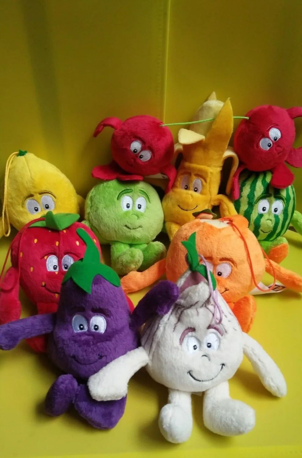 

10CM New Fruits Vegetables 20CM forest animals goodnessgang Soft Plush Doll Toys for kids dropshipping