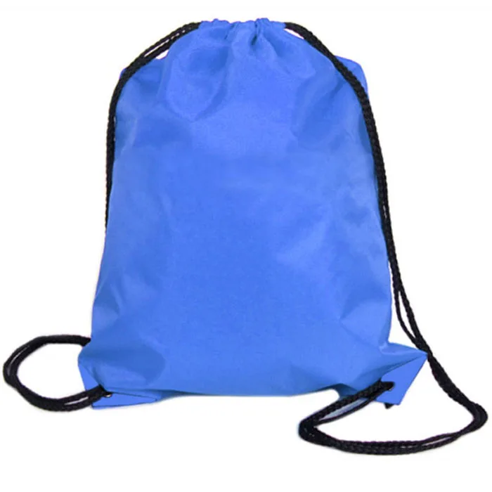 

High Quality Nylon Drawstring Bag Beach Women Men Travel Storage Package Teenagers Backpack sac femme