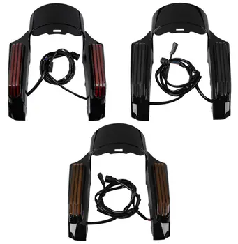 

Motorcycle LED Light Rear Fender Fascia Set For Harley Touring Road King ELectra Street Glide Ultra Classic Limited 2014-2020