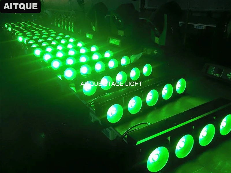 20pcs Led matrix blinder audience 5x30w cob led rgb dot pixel bar rgbw LED for spotlights | Лампы и освещение