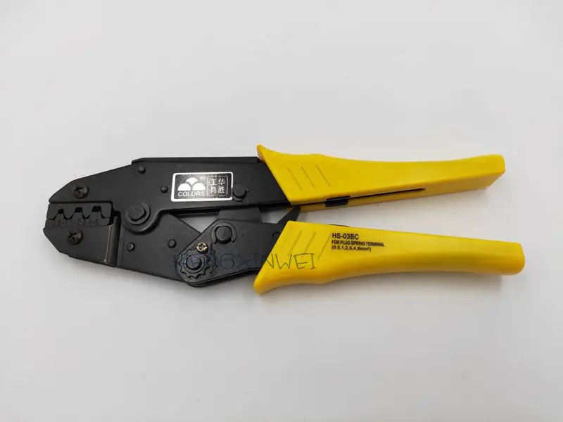 

HS-03BC wire stripper european STYLE ratchet crimping plier tool crimping plier 0.5-6mm2 multi tool