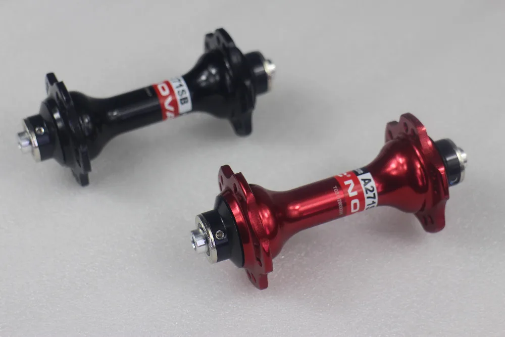 Made in Taiwan Novatec A271SB Front Hub 20 Key Holes Black White Red O.L.D. 100mm Aluminum Alloy 14G 20H Cheap Road Bike Part | Спорт и