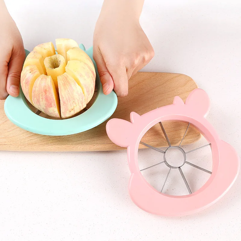 

1PC Stainless Steel Fruit Cutter Apple Peelers for Kitchen Gadget Apple Slicer Cutter Pear Fruit Divider Tools Vegetable Cutter