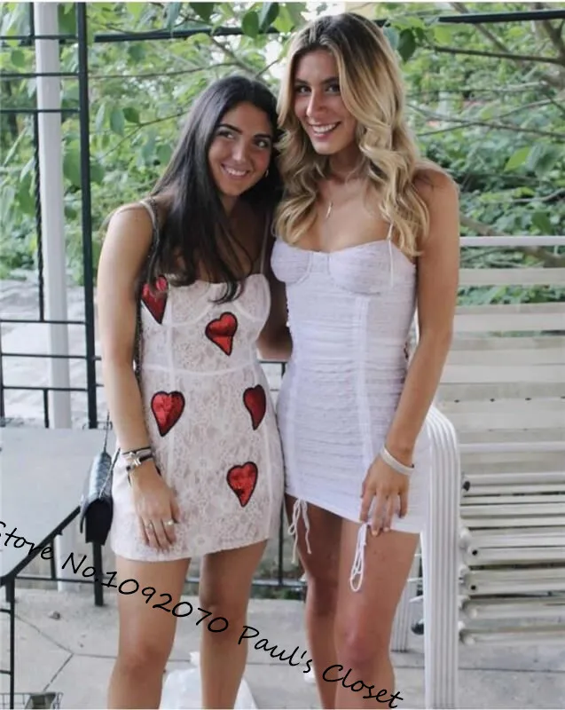 fondant shirred mini dress