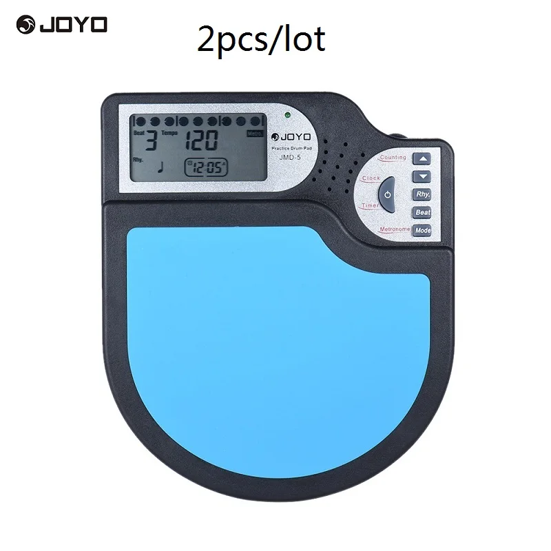 

2pcs Portable Digital Electric Practice Drum Pad with Metronome Digital Drums Brands Electronic Metronomes Drum Practice Pads