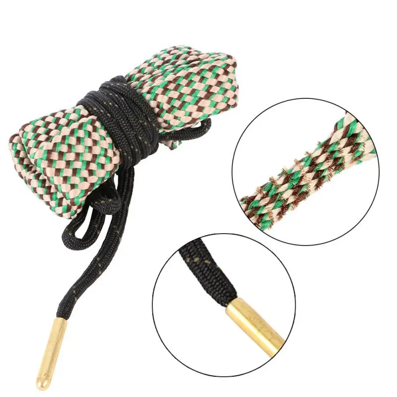 

2018 New Bore Snake Cleaner 7.62mm .308 30-30 .30-06 .300 .303 Cal 24015 Hunting Gun Accessories Cleaning Tool j2