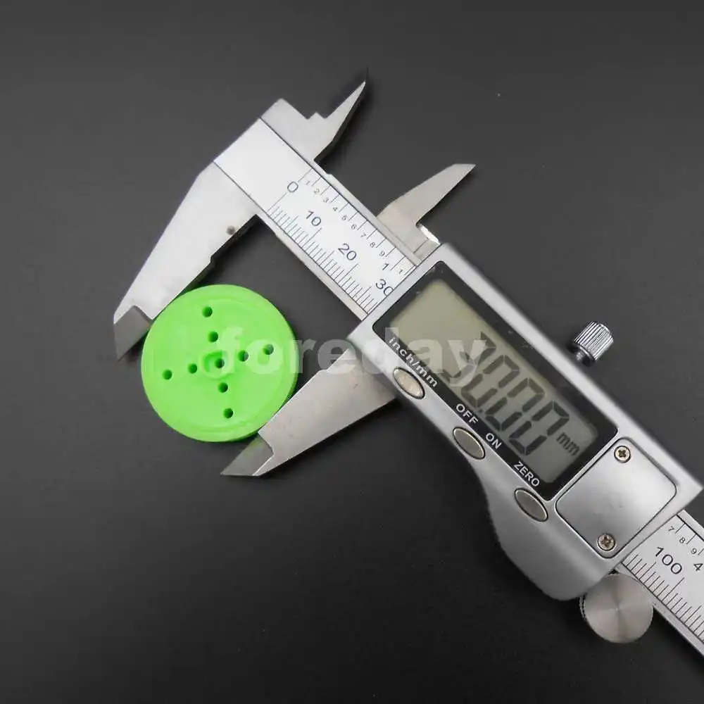 1000 шт. Ролик DIY Пластик шестерни игрушечные колеса портом «мама» Dia.30mm TH = 4 мм отверстие: 2 мм(1,95 мм) зеленый шкивы 1000 шт./лот HQ* FD357