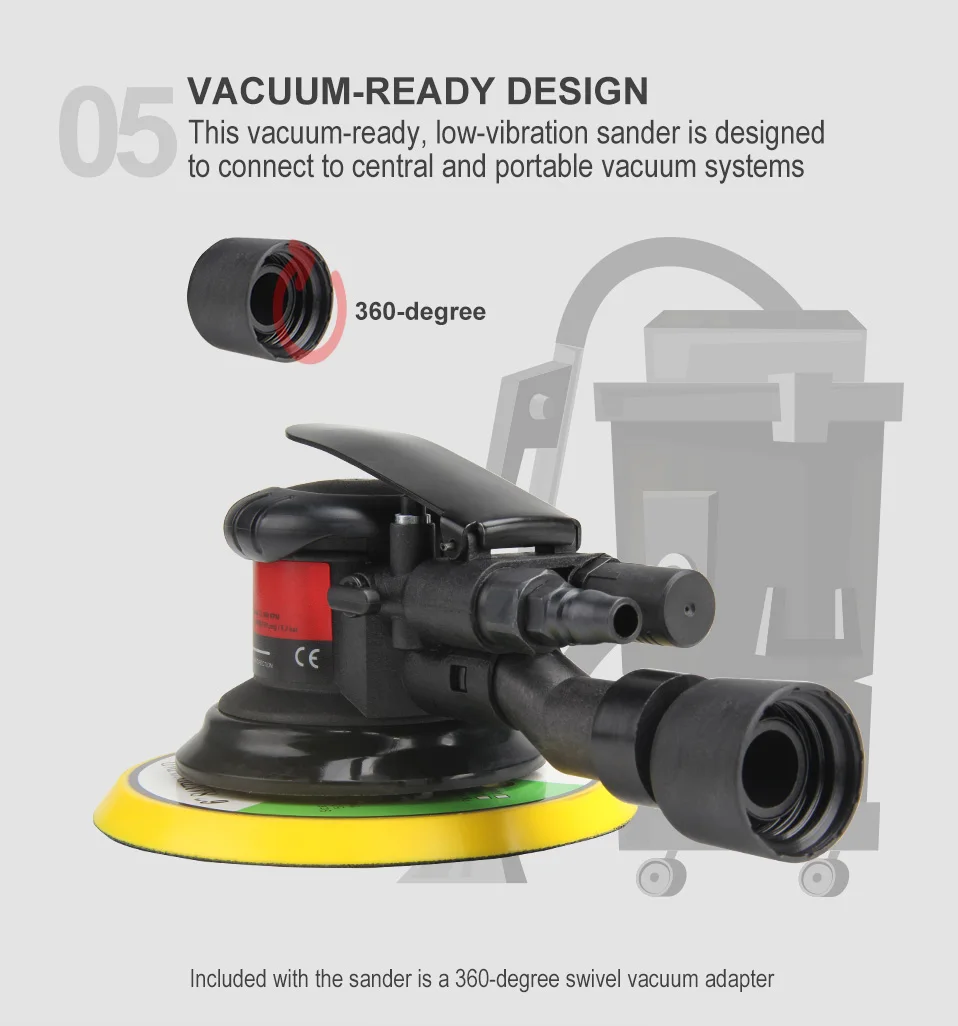 Pneumatic Variable Speed Random Orbital Sander11