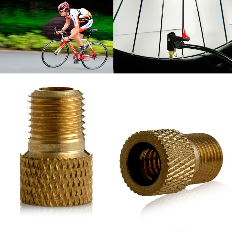

New Presta to Schrader Pump Bicycle Bike Valve Adaptor Adapter cable