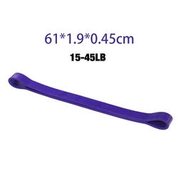 Versatile Fitness Resistance Bands - Power Latex Loop for Strength Training and Gym Workouts (PURPLE)