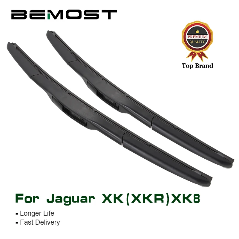 BEMOST Car Natural Rubber Windshield Wiper Blades For Jaguar XK (XKR) XK8 ,1999 2000 2001 2002