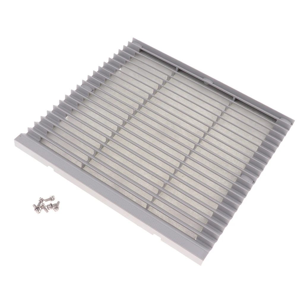 PC Computer 20cm Axial Fan Dust IP40 Filter Guard Protector Case Clip Sponge