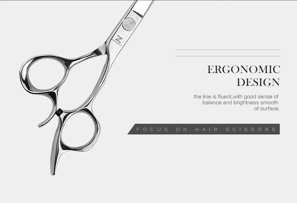 Дизайн ручка ZUFANCY профессиональный Япония 440C 6 дюймов ножницы для волос Парикмахерские резка и истончение ножницы для салона, парикмахерской