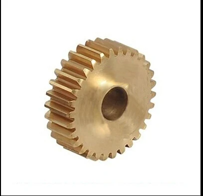 

0.8 M 16teeth 3mm 4mm 5mm 6mm 8mm hole flat copper brass precision small gear