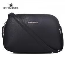 DAVIDJONES Multi-Pocket Crossbody Purse Bag Women Small PU Messenger Bags Female Crossbody Shoulder Bags Mini Clutch Purse Bag